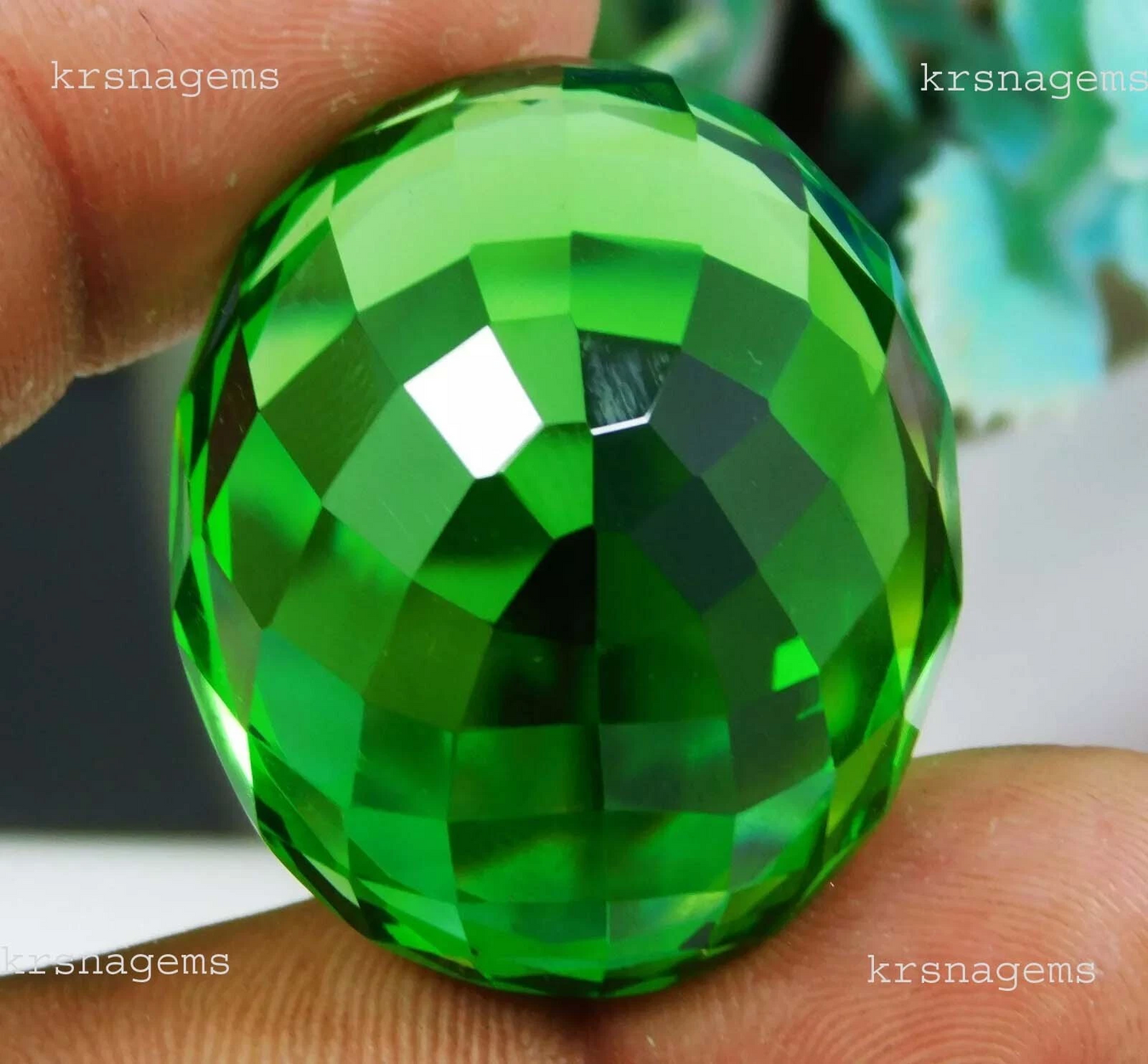 Top AAA+ 155.55 Ct Certified Natural Green Peridot Oval Cut Loose Gemstone