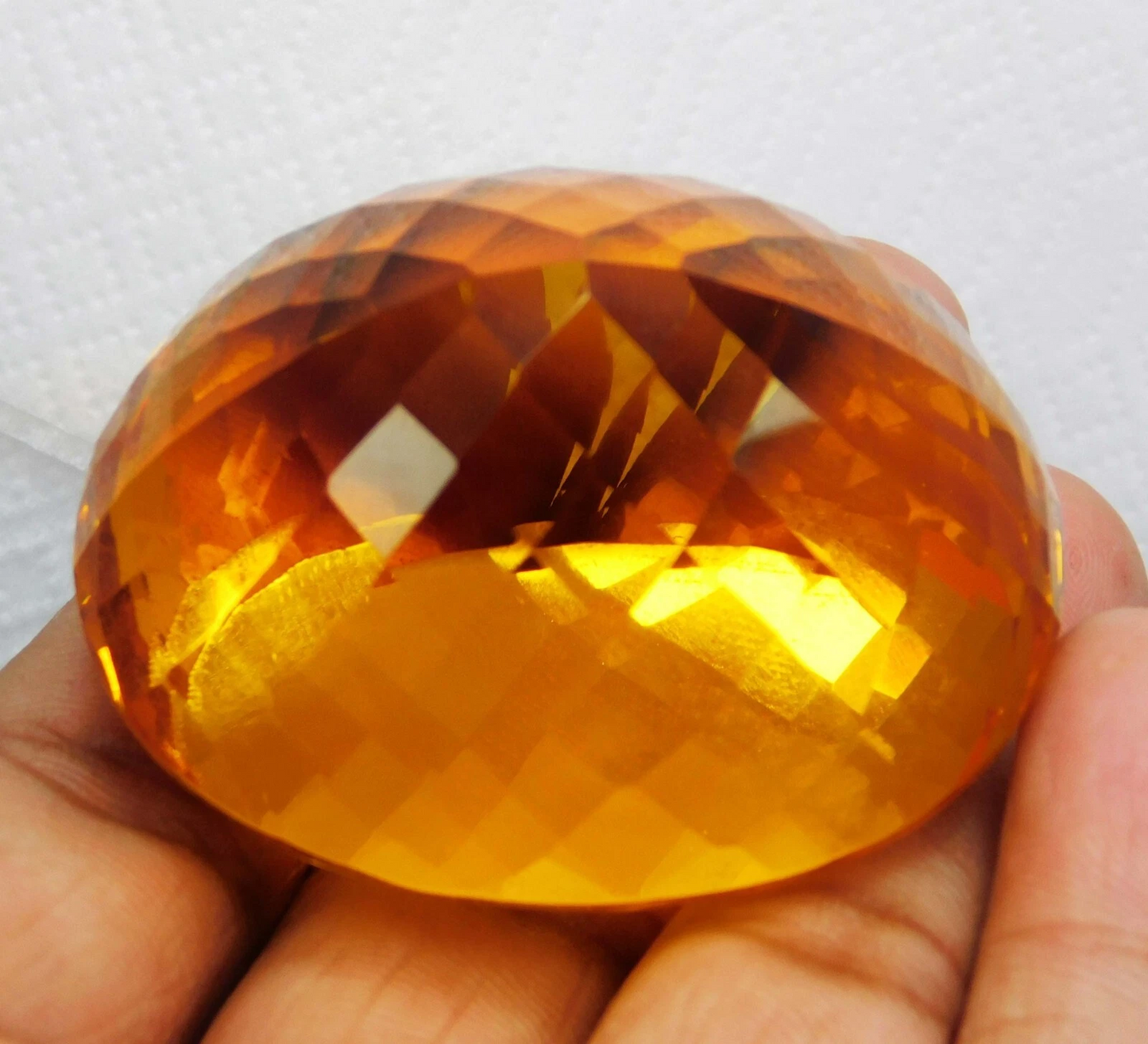 Huge 463.35 Ct Natural Yellow Topaz Oval Cut Certified Loose Gemstone Brazil