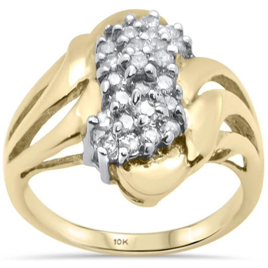 DIAMOND CLOSEOUT! .50ct 10kt Diamond Diamond Cluster Ring