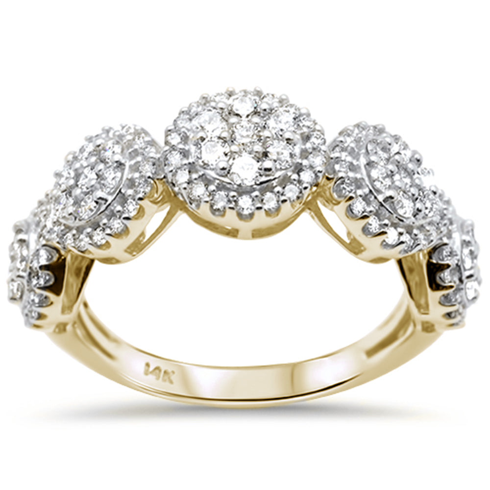 SPECIAL! .98ct G SI 14K Yellow Gold Women's Diamond Engagement Ring Size 7