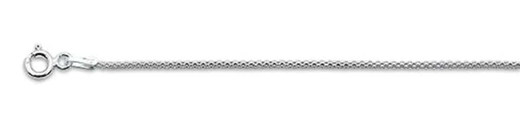 1.4MM Popcorn Chain .925 Solid Sterling Silver Available In 16-20"