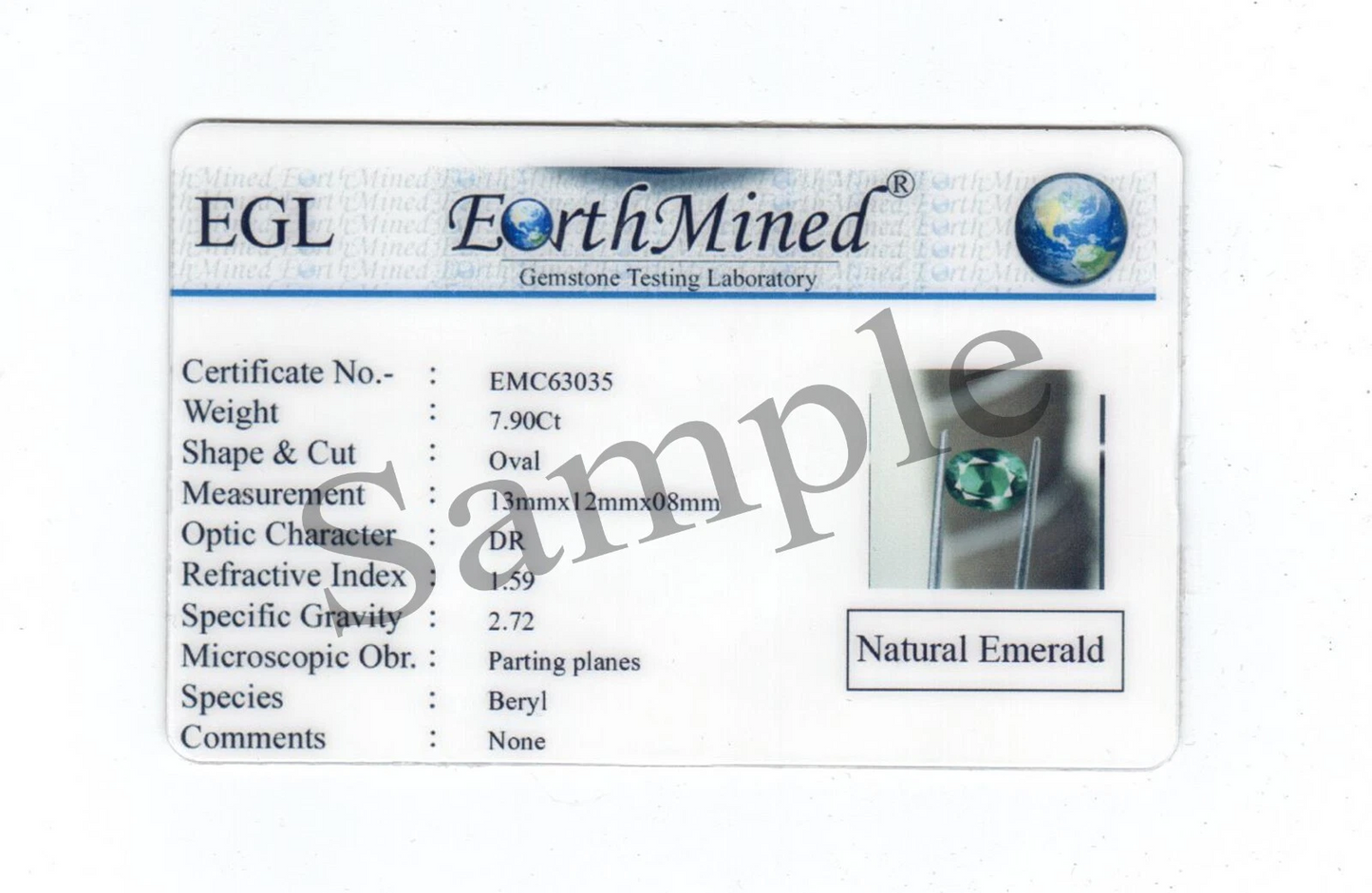 Unique Colombian Cut 100% Natural Green Emerald 18-19 Ct Certified Gemstone AKO