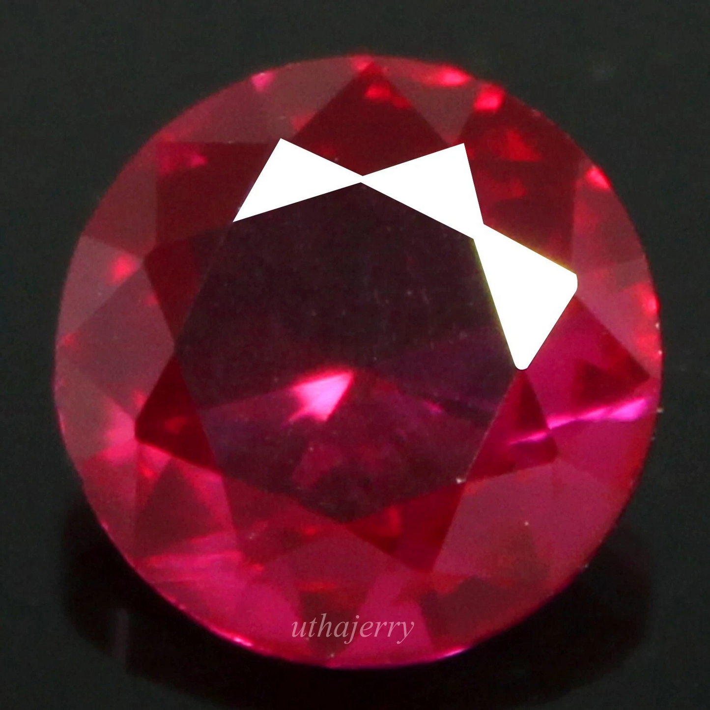 Natural Mogok Pigeon Blood Red Ruby Unheated 5.50 MM Round Gems UT02