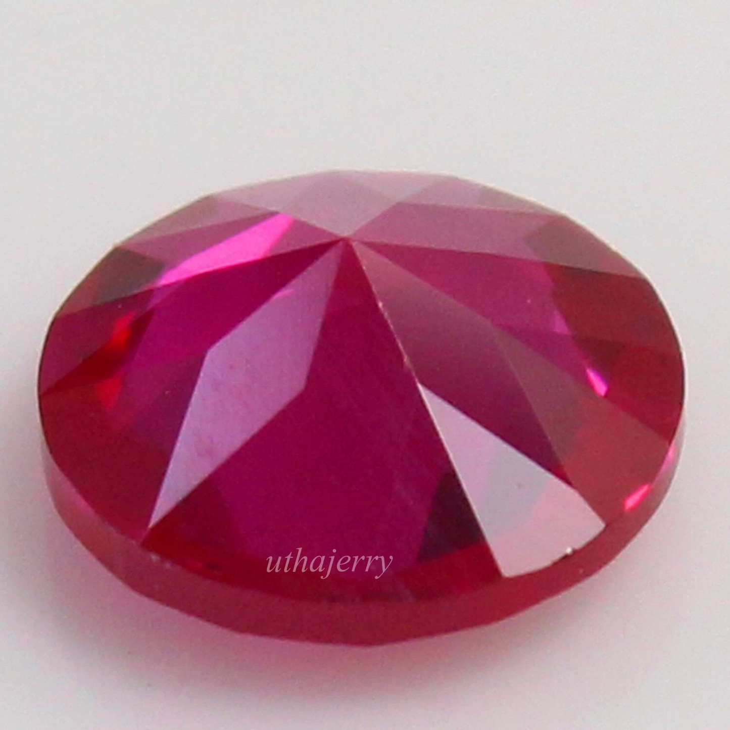 Natural Mogok Pigeon Blood Red Ruby Unheated 5.50 MM Round Gems UT02