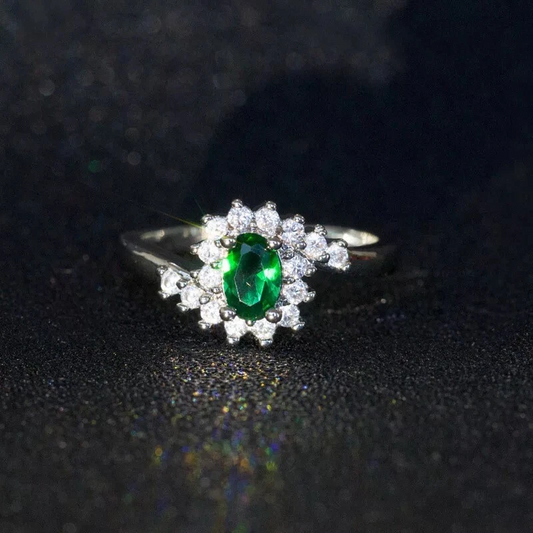 Gift New 925 Sterling Silver Irish Heart CZ Claddagh Promise Ring Christmas Gift