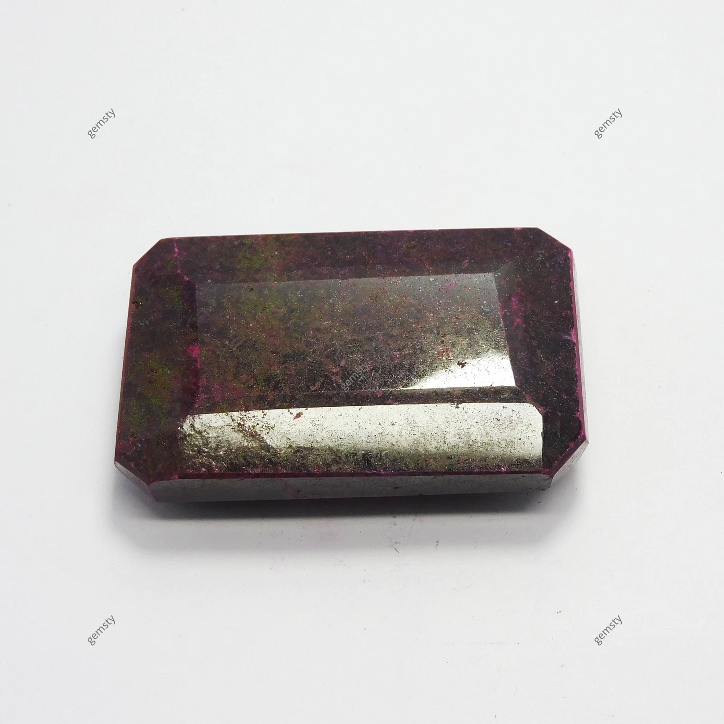 Emerald Cut 638.10 Carat Natural Red Ruby CERTIFIED Excellent Loose Gemstone