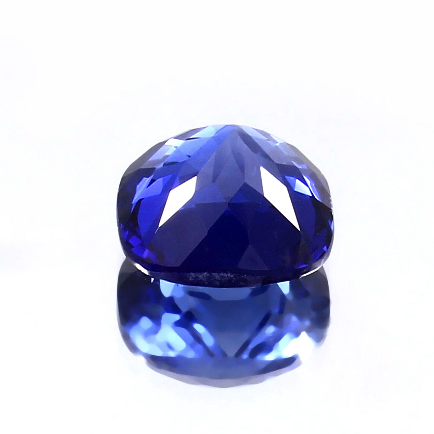 AAA 9x9 MM Natural Flawless Ceylon Blue Sapphire Loose Cushion Gemstone Cut
