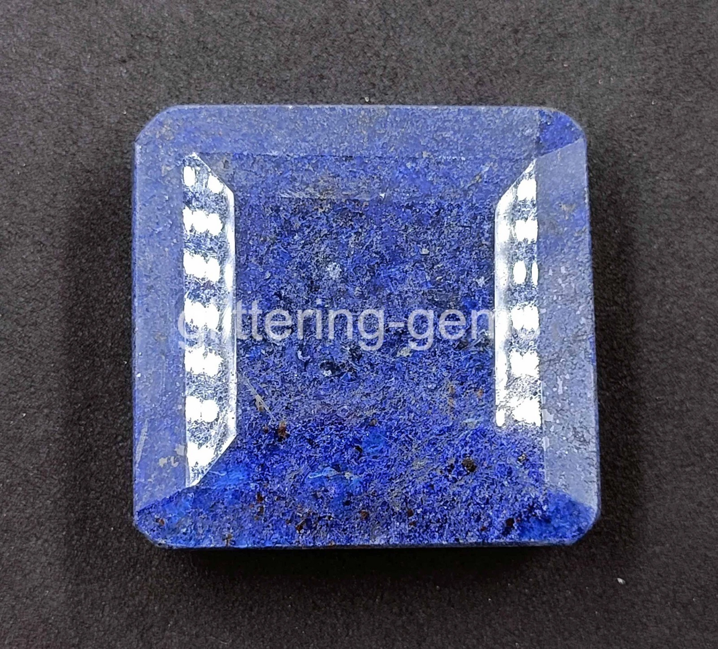 531 Ct Natural African Blue Sapphire Emerald Cut IGL Certified Loose Gemstone SC