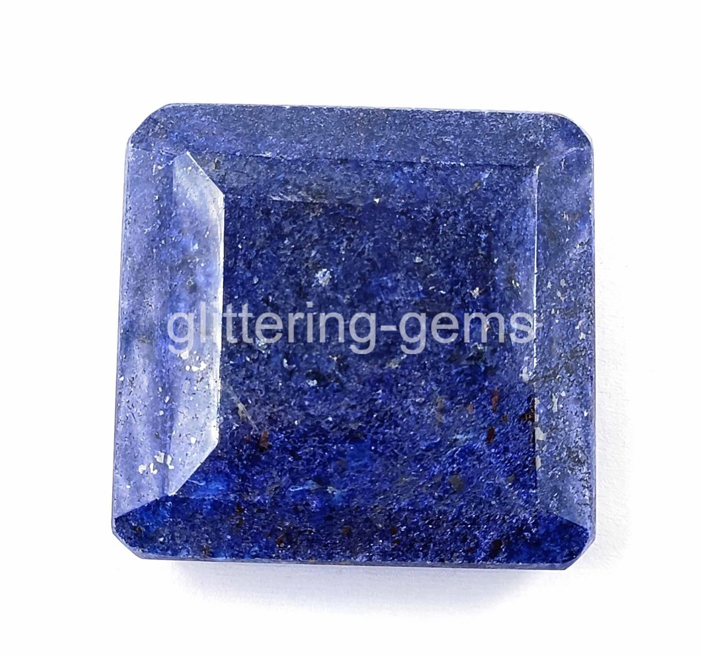 531 Ct Natural African Blue Sapphire Emerald Cut IGL Certified Loose Gemstone SC