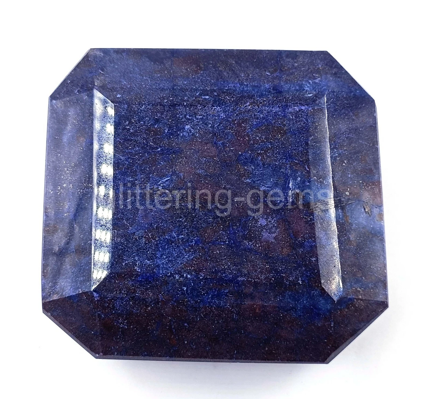 Natural BIG 3582.0 Ct African Blue Sapphire Emerald Cut IGL Loose Gemstone 5JSG