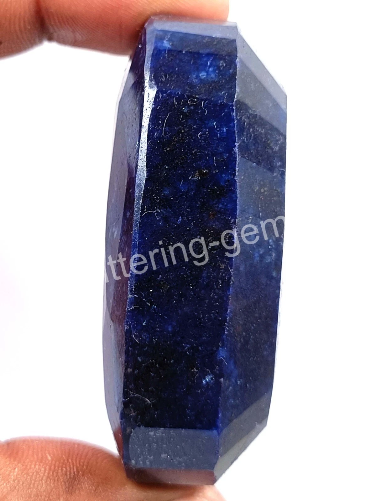 IGL BIG 688.40 Ct African Blue Sapphire Natural Oval Cut Loose Gemstone 5JJN