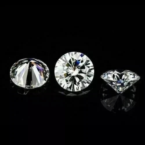 5 Ct Round Cut CVD Certified Lab Grown Diamond Natural D Color VVS1 Clarity