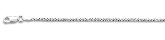 030 1.8MMCrissCross Chain .925 Solid Sterling Silver Available In 16-24"