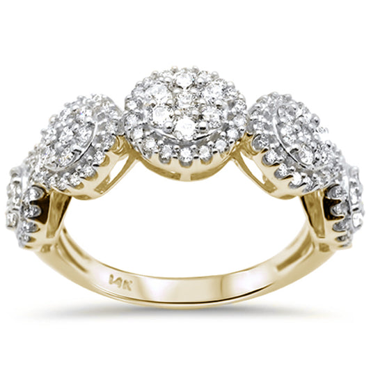 SPECIAL! .98ct G SI 14K Yellow Gold Women's Diamond Engagement Ring Size 7