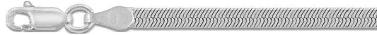 080-7MM Magic Herringbone Chain .925 Solid Sterling Silver Sizes 7"-24"