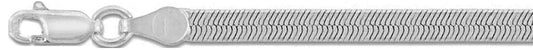 100 9MM Magic Herringbone Chain .925 Solid Sterling Silver Sizes 7"-24"